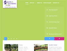 Tablet Screenshot of budsnblossomsnursery.com